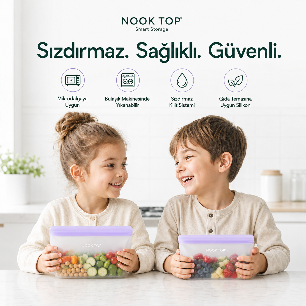 NOOK TOP Silikon Saklama Seti