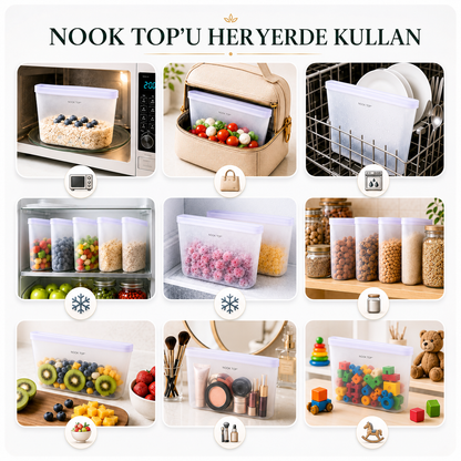 NOOK TOP Silikon Saklama Seti