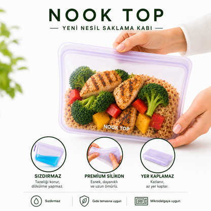 NOOK TOP Silikon Saklama Seti